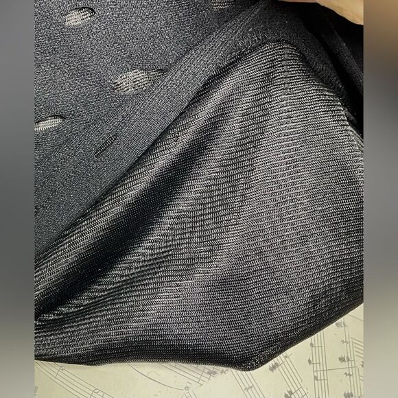 Samuel Dong Petal Trim Cutout Blouse S - Picture 4 of 8